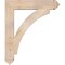 Ekena Millwork Thorton Arts & Crafts Smooth Bracket, Douglas Fir, 5 1/2"W x 34"D x 40"H BKT06X34X40THR03SDF - alternate 3